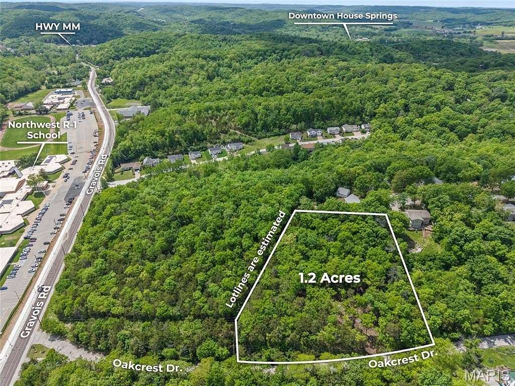 1.2 Acres of Residential Land for Sale in House Springs, Missouri