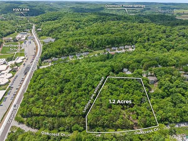 1.2 Acres of Residential Land for Sale in House Springs, Missouri
