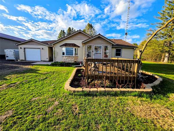 6 Acres of Land with Home for Sale in Colfax, Wisconsin