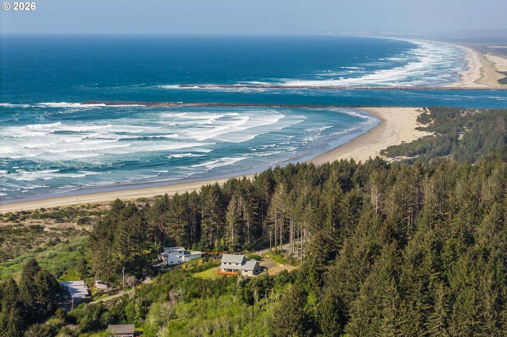 3.2 Acres of Land with Home for Sale in Coos Bay, Oregon