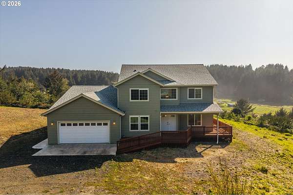 3.2 Acres of Land with Home for Sale in Coos Bay, Oregon