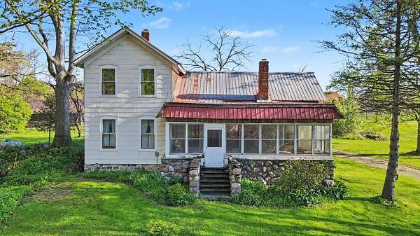 59.7 Acres of Land with Home for Sale in Delton, Michigan