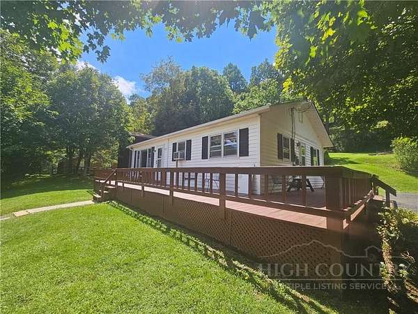 4.4 Acres of Land with Home for Sale in West Jefferson, North Carolina