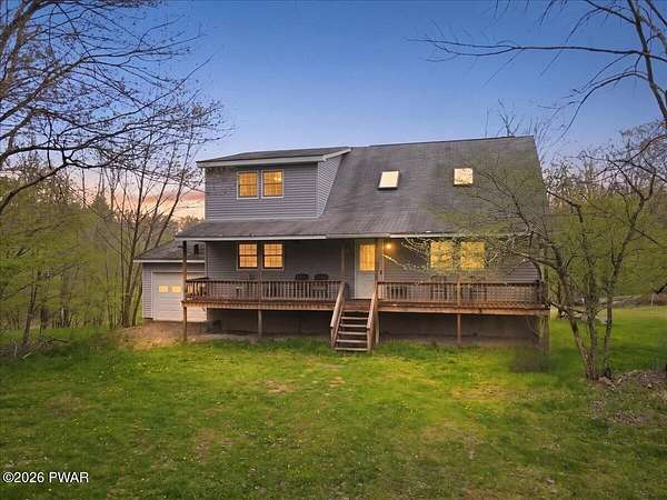 5.2 Acres of Land with Home for Sale in Equinunk, Pennsylvania
