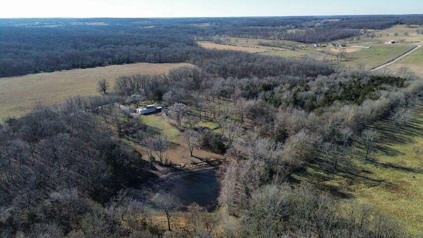 15 Acres of Recreational Land with Home for Sale in Humansville, Missouri