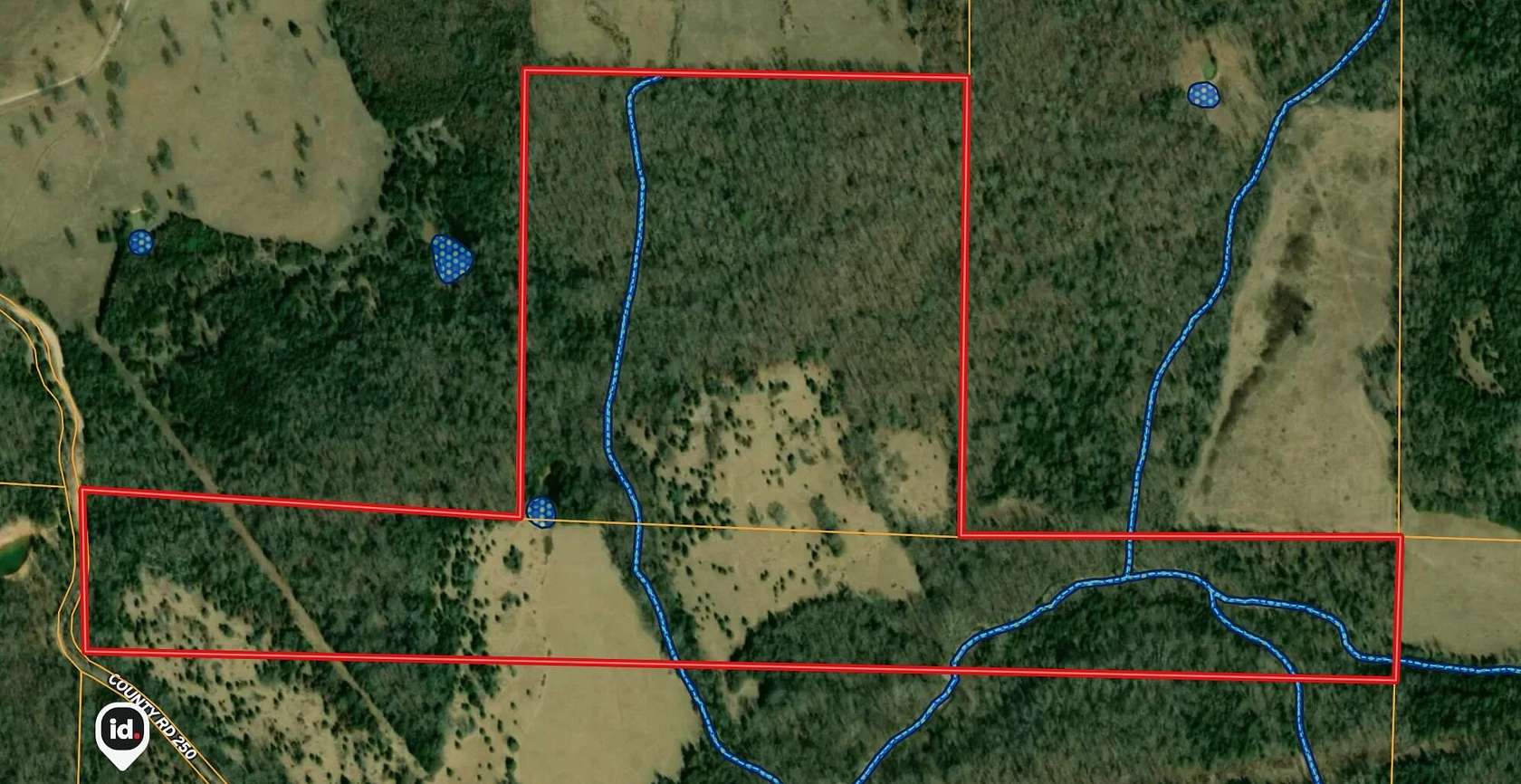 80 Acres of Recreational Land for Sale in Drury, Missouri
