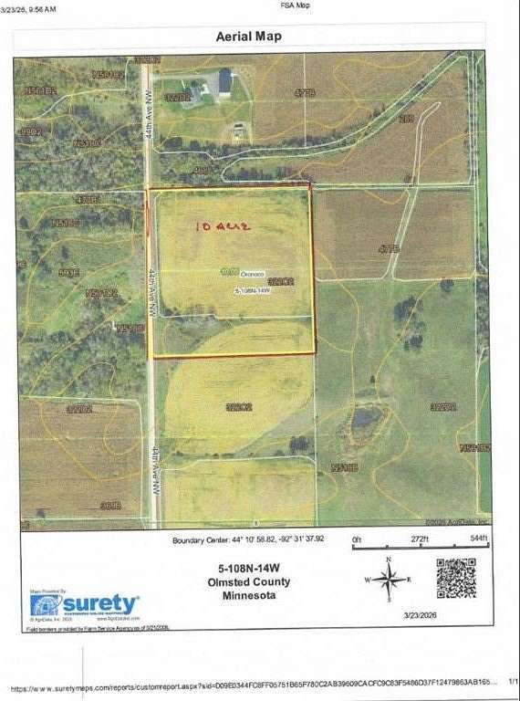 10 Acres of Land for Sale in Oronoco, Minnesota
