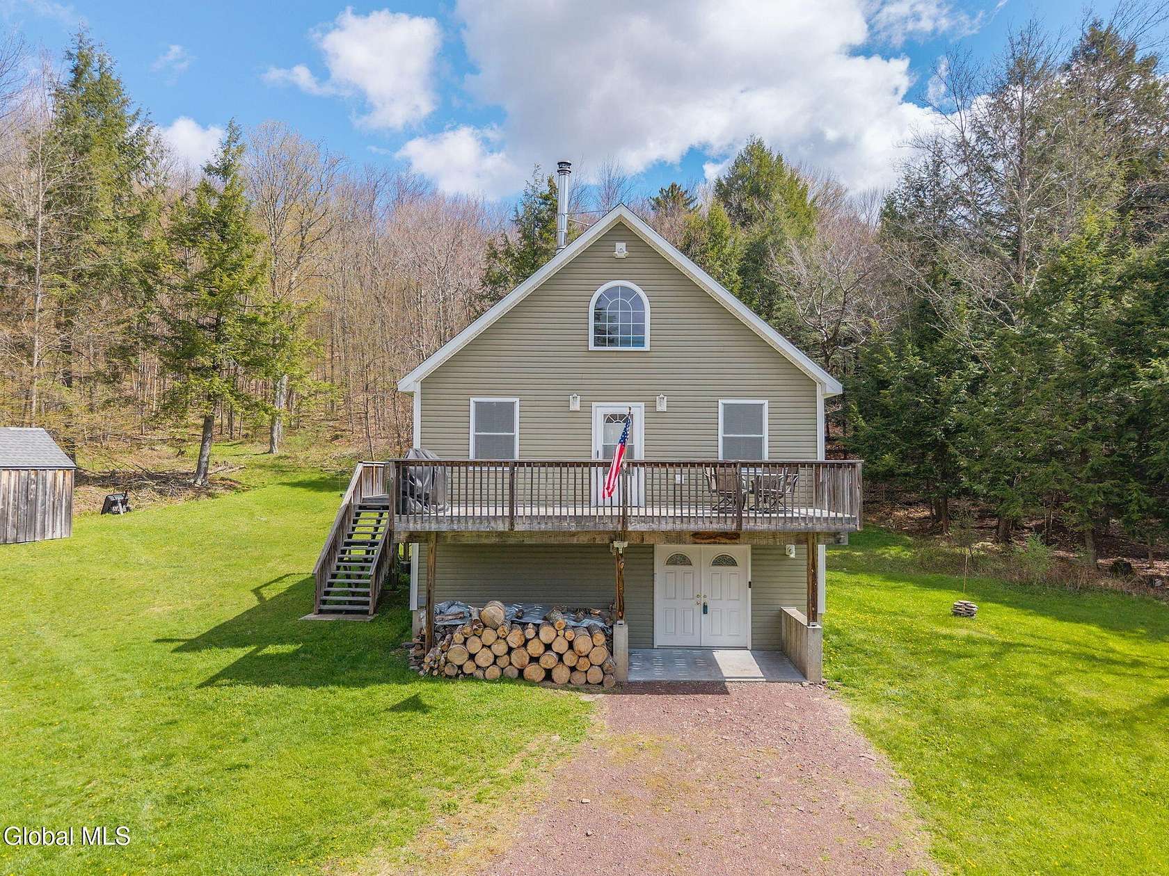 11.4 Acres of Recreational Land with Home for Sale in Jefferson, New York