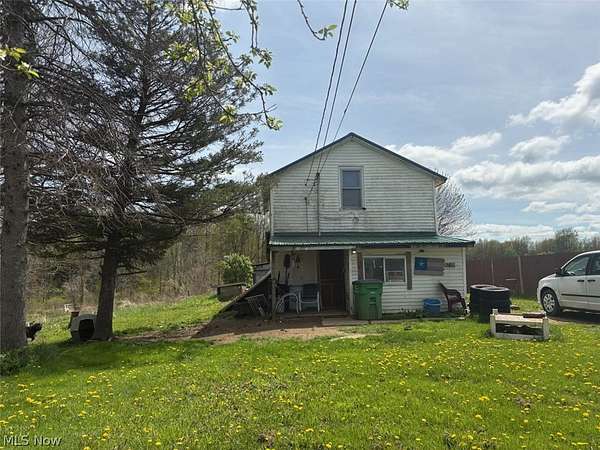 1.9 Acres of Land with Home for Sale in Pierpont, Ohio