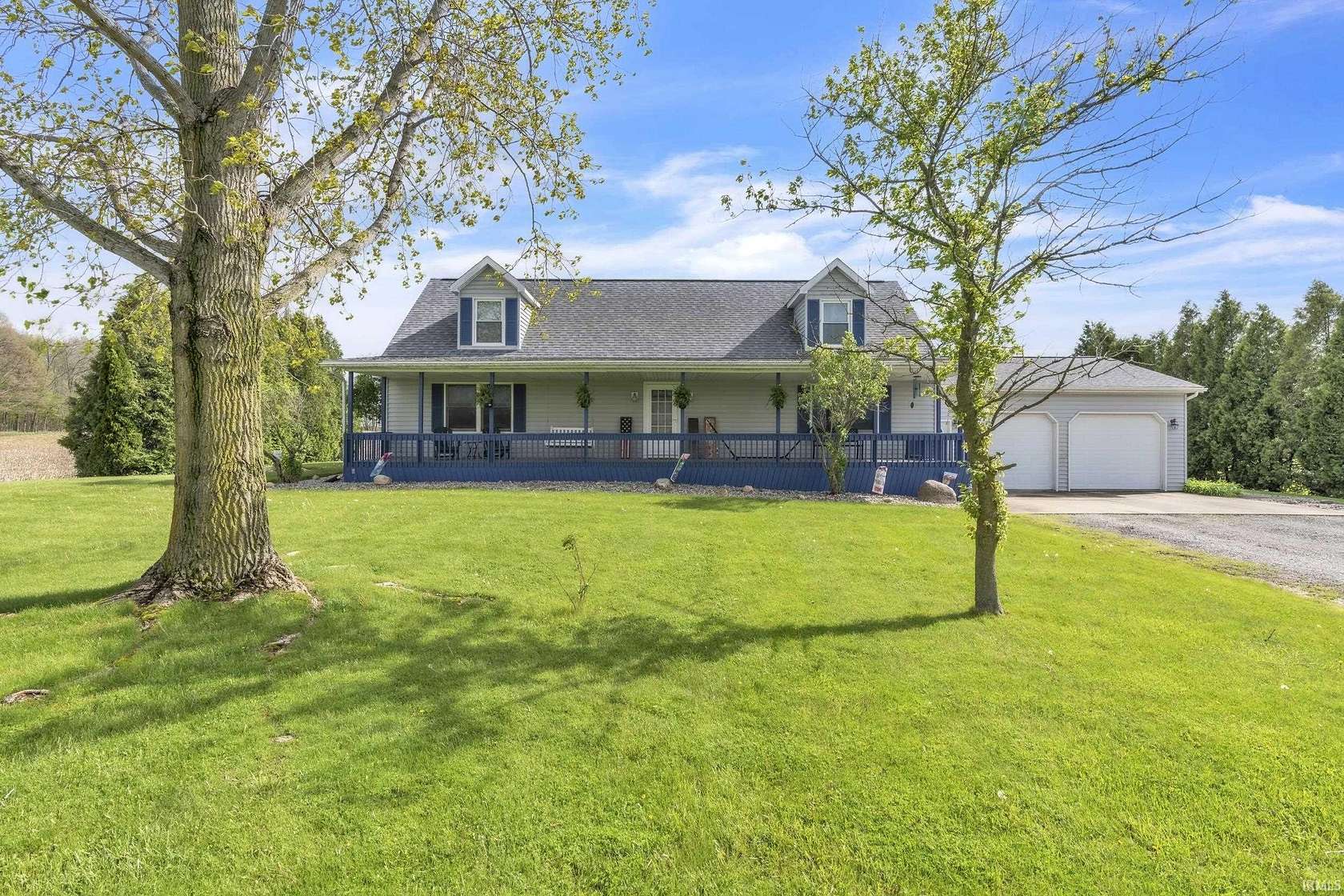 2.19 Acres of Land with Home for Sale in Kendallville, Indiana