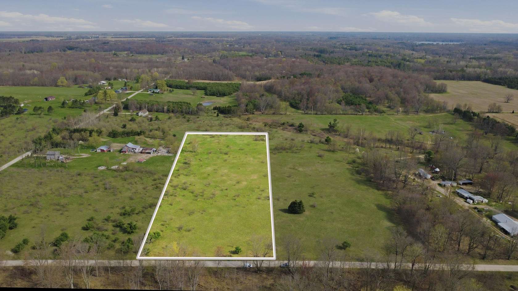 10.7 Acres of Recreational & Residential Land for Sale in Mecosta, Michigan