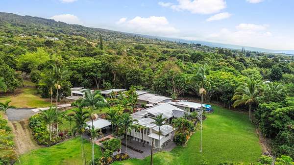 8 Acres of Land with Home for Sale in Captain Cook, Hawaii