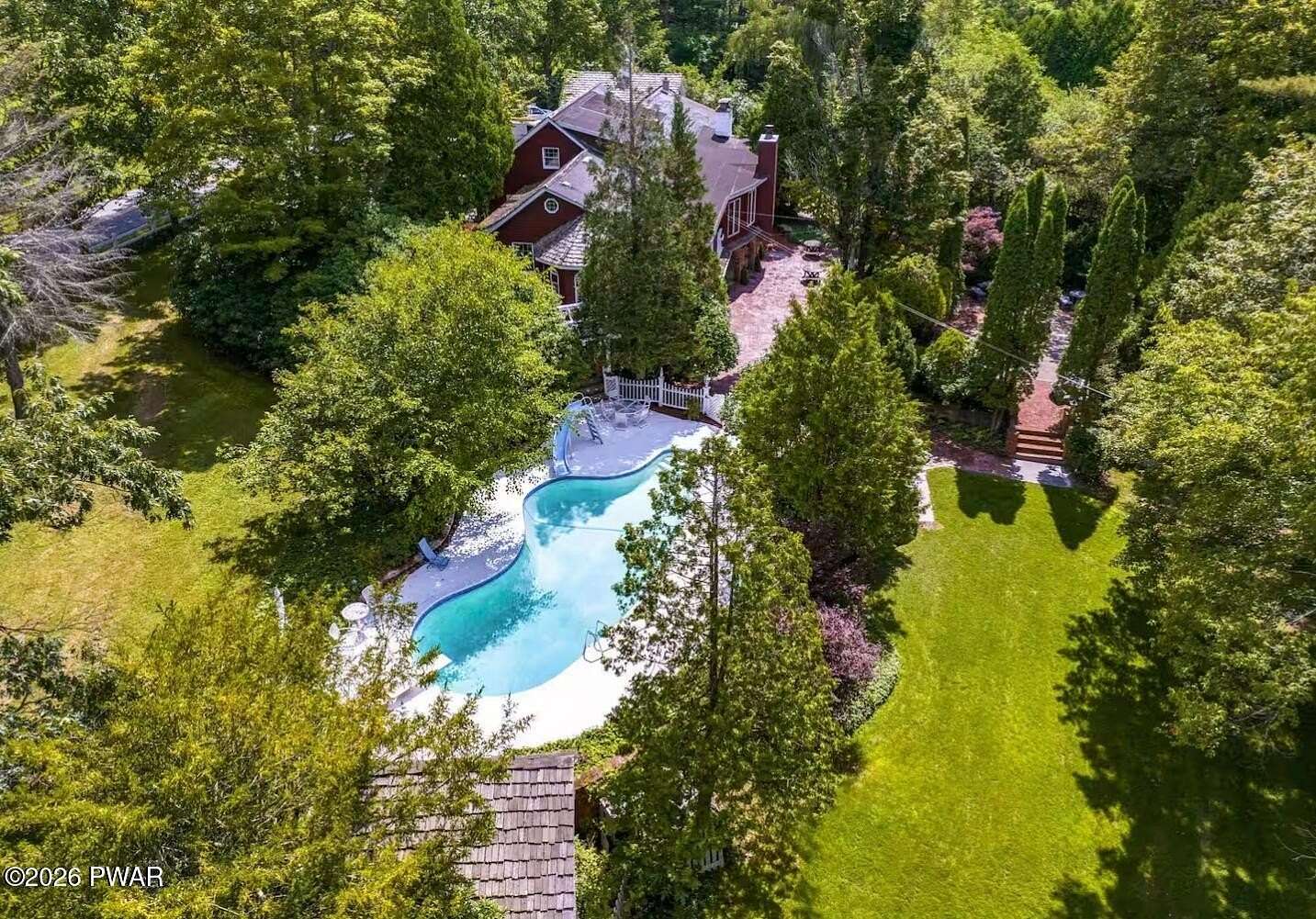 10 Acres of Land with Home for Sale in Lake Ariel, Pennsylvania