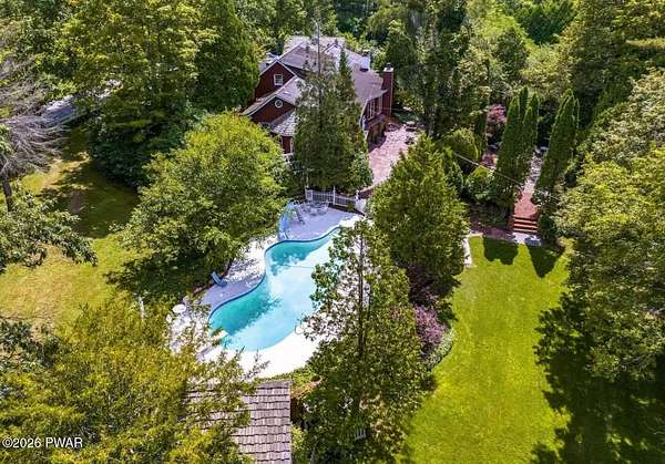 10 Acres of Land with Home for Sale in Lake Ariel, Pennsylvania