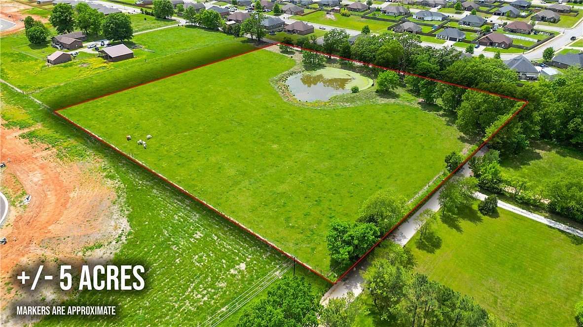 5 Acres of Agricultural Land for Sale in Pea Ridge, Arkansas