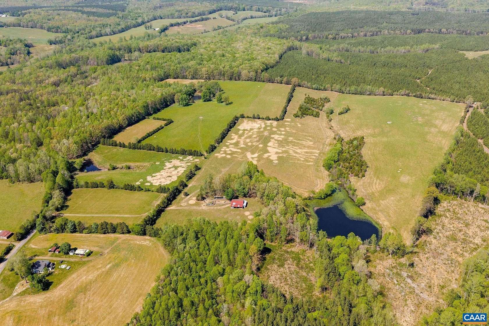 95.2 Acres of Land for Sale in Sandy Hook, Virginia