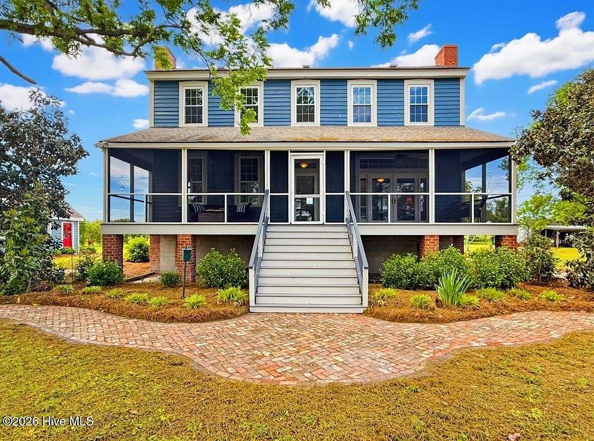 2.82 Acres of Land with Home for Sale in Fairfield, North Carolina