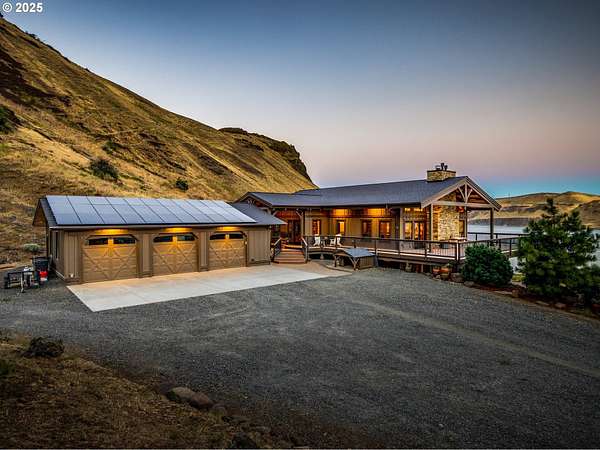 40.2 Acres of Agricultural Land with Home for Sale in Wishram, Washington