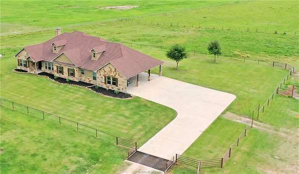 93.3 Acres of Land with Home for Sale in Bedias, Texas