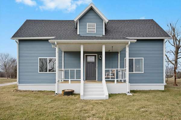 9.55 Acres of Land with Home for Sale in Marshfield, Missouri