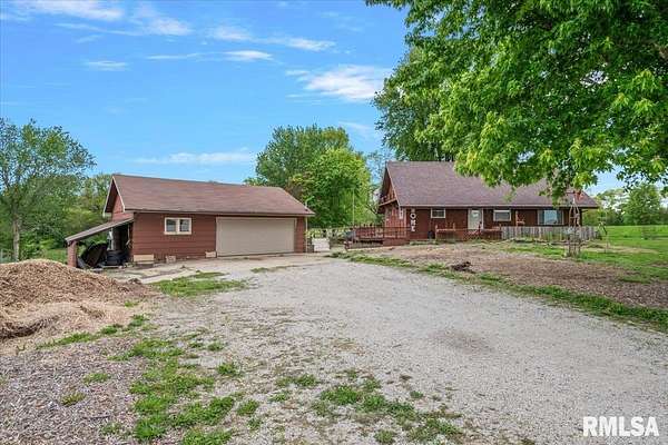 3 Acres of Land with Home for Sale in Taylorville, Illinois