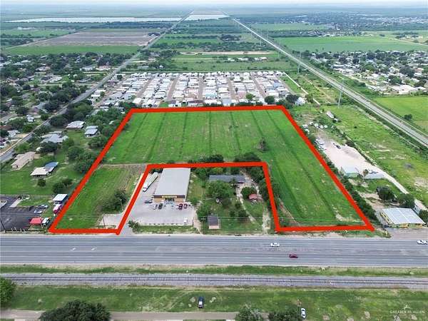 9.78 Acres of Mixed-Use Land for Sale in Donna, Texas