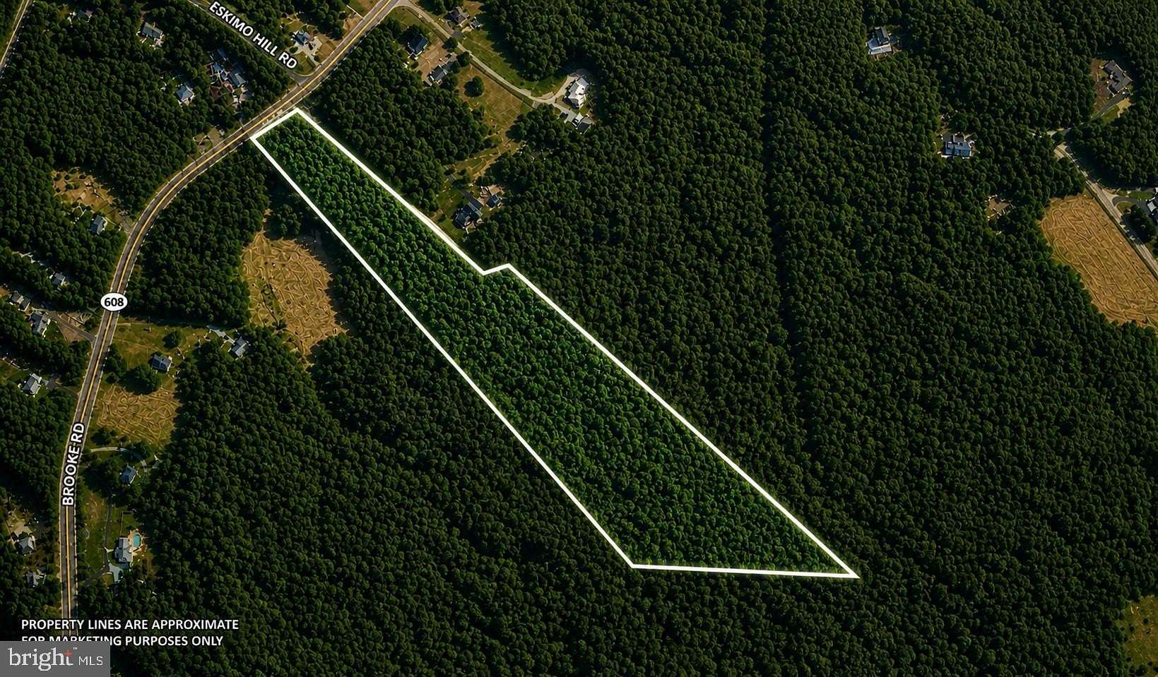 18.7 Acres of Recreational & Residential Land for Sale in Stafford, Virginia