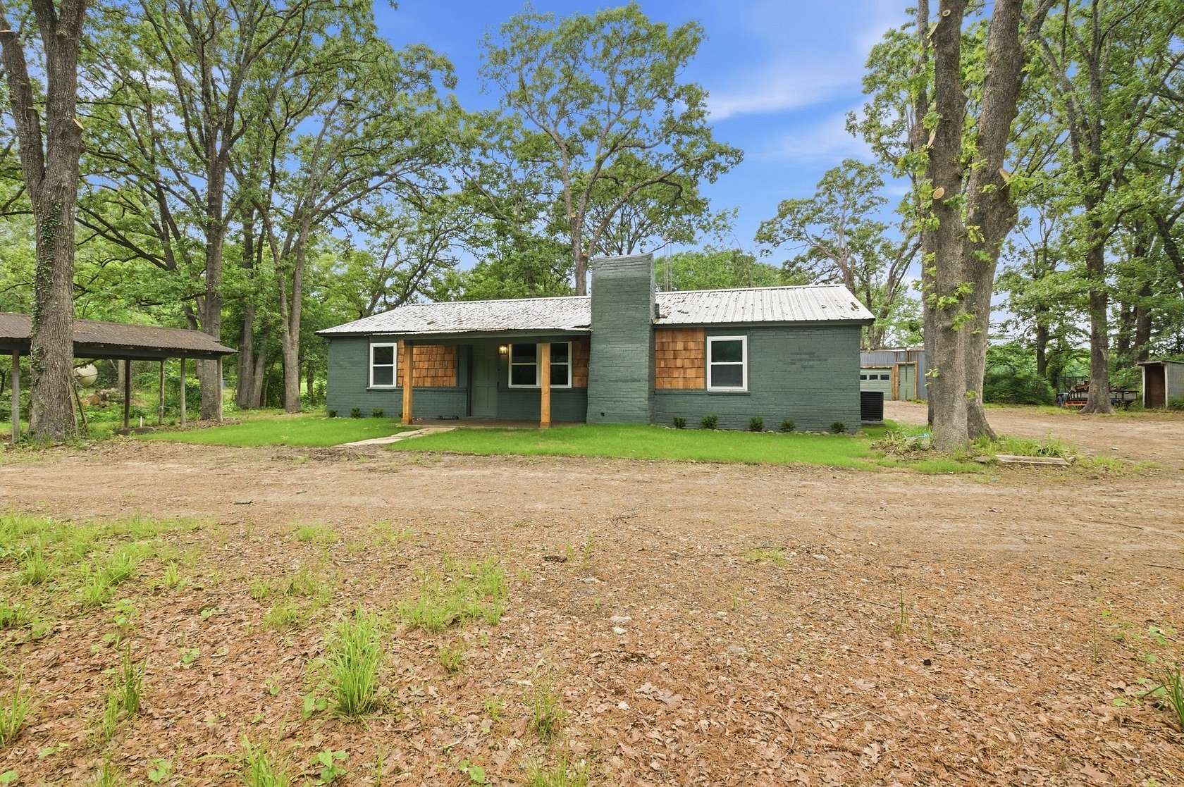 5.53 Acres of Land with Home for Sale in Telephone, Texas