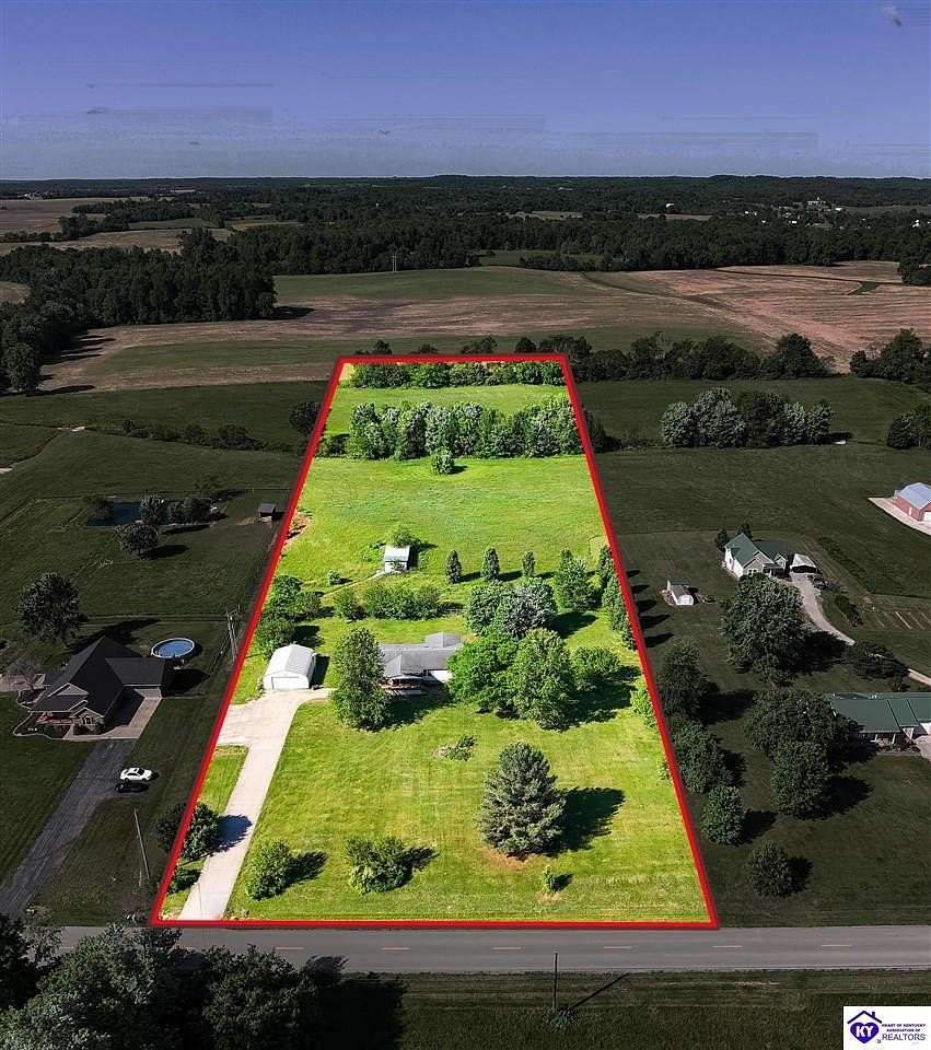 5.75 Acres of Land with Home for Sale in Cecilia, Kentucky