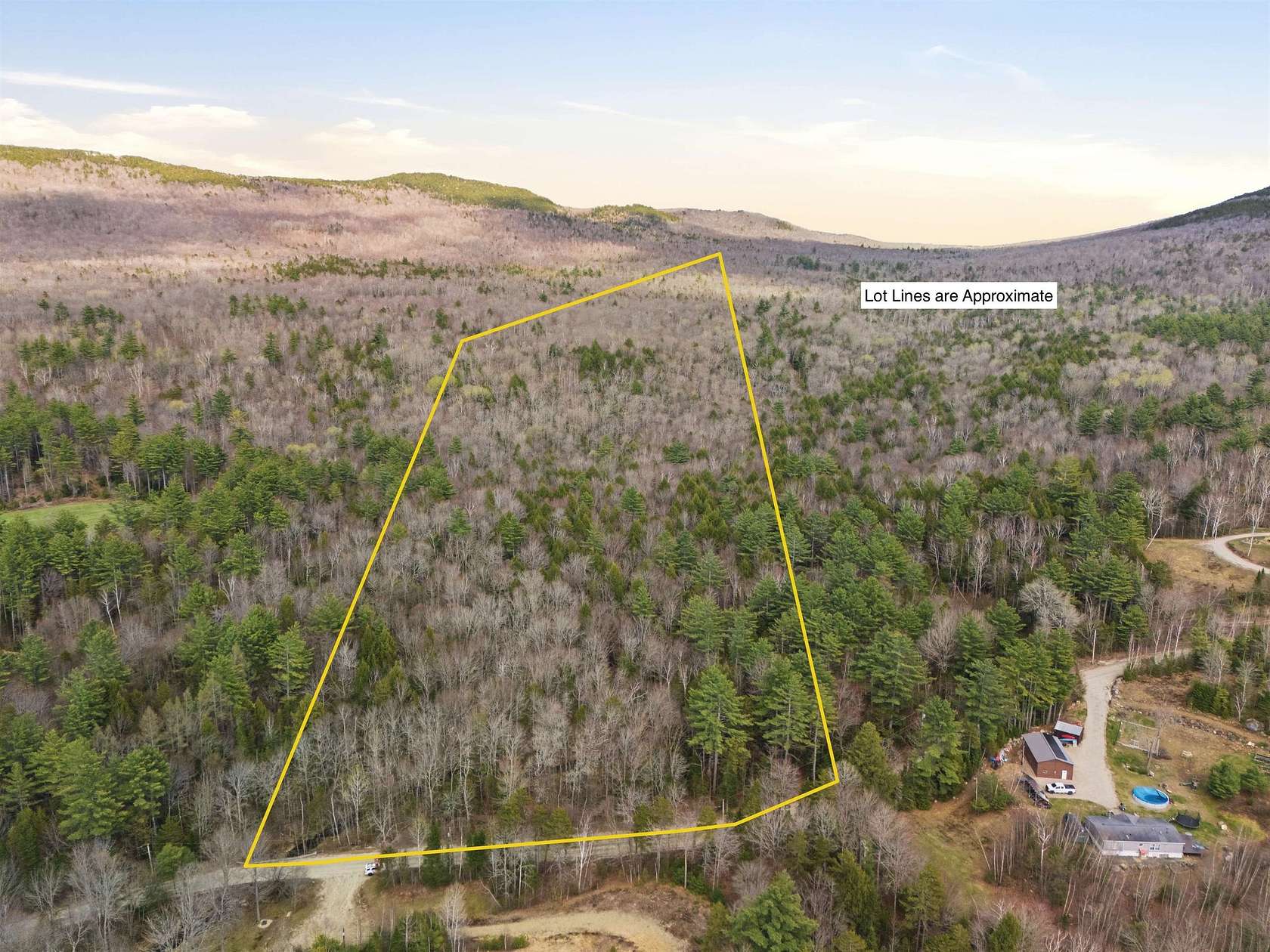 21.2 Acres of Recreational & Residential Land for Sale in Orange, New Hampshire