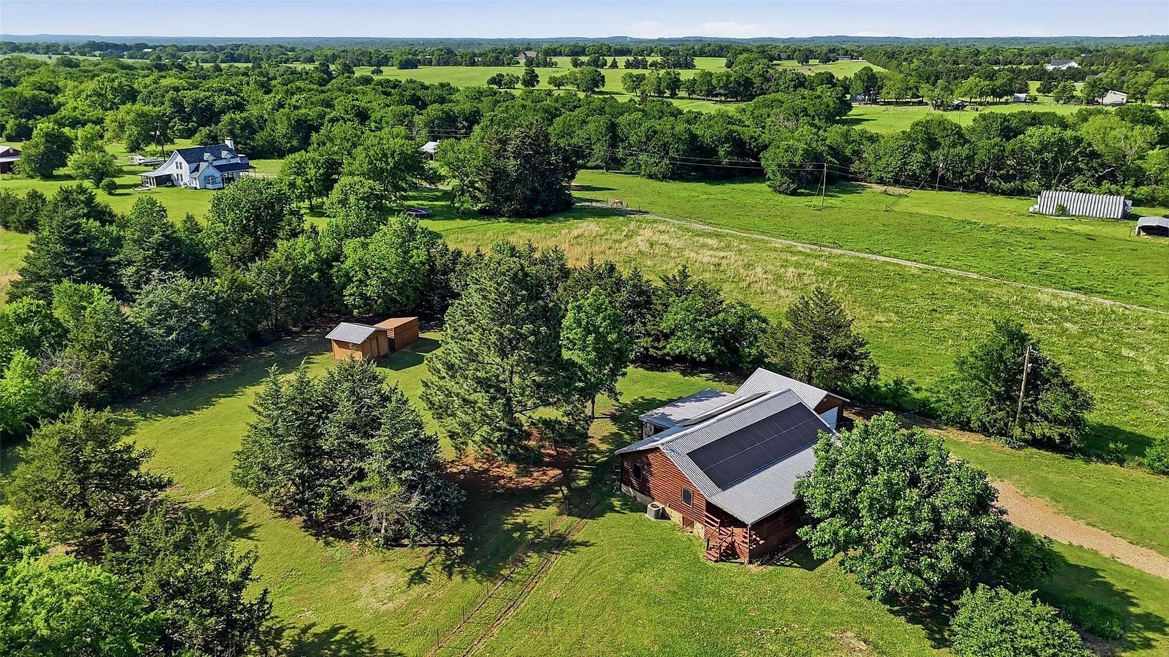 2 Acres of Land with Home for Sale in Sherman, Texas