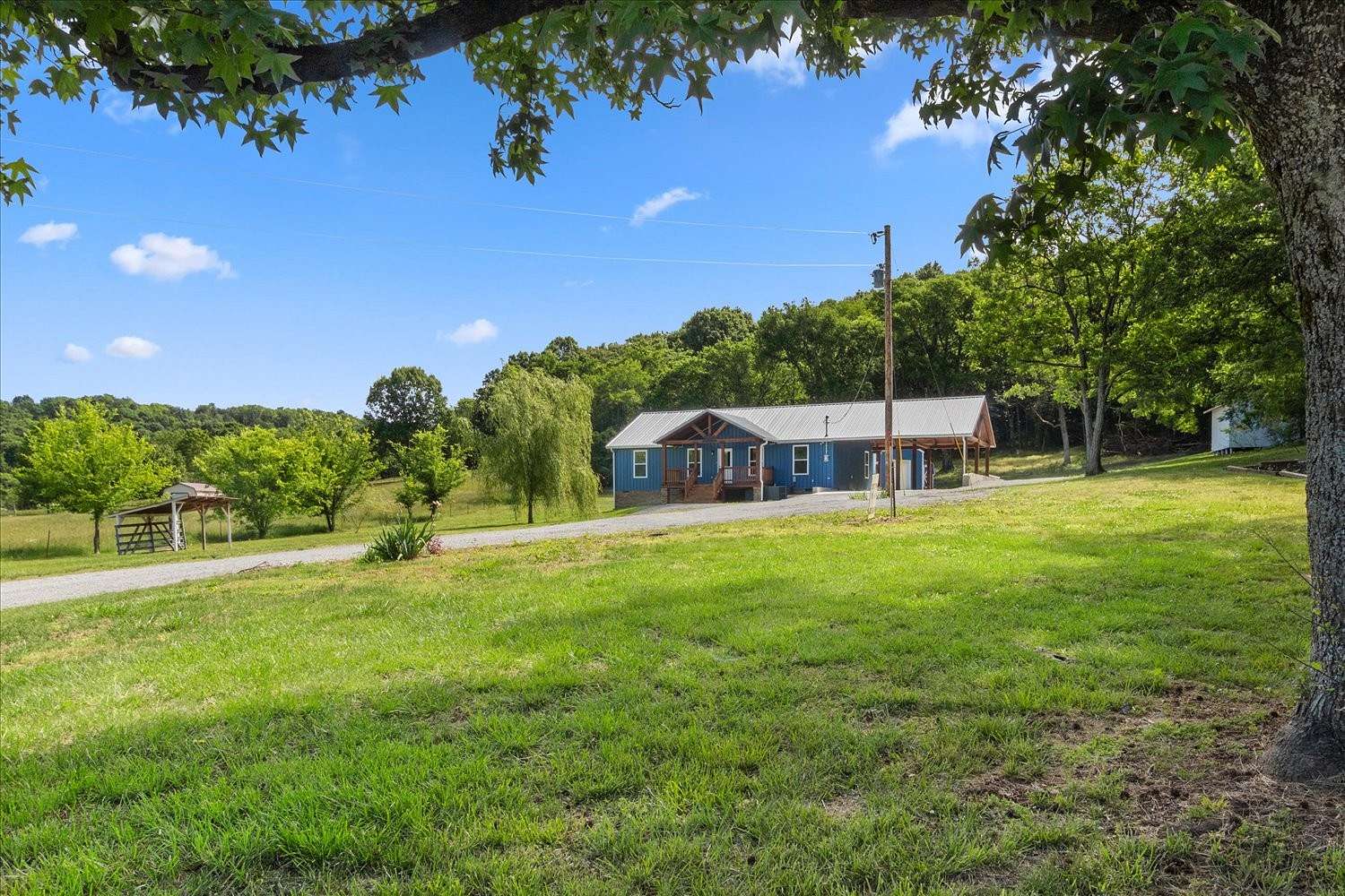 28.3 Acres of Agricultural Land with Home for Sale in Petersburg, Tennessee