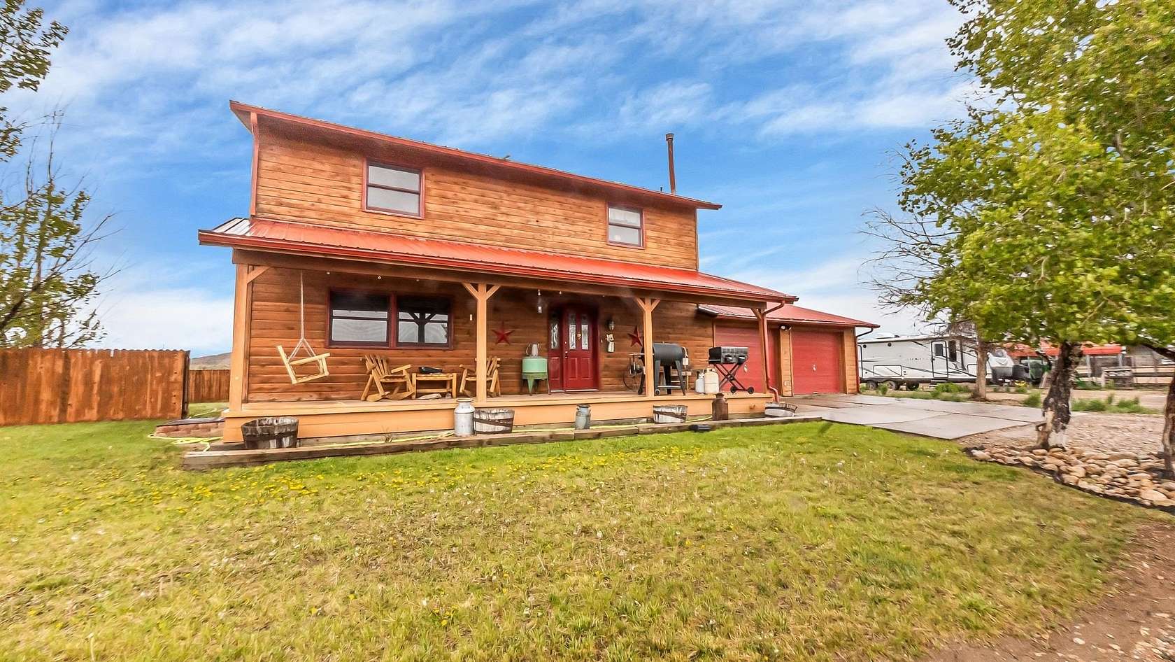 4 Acres of Land with Home for Sale in Rangely, Colorado