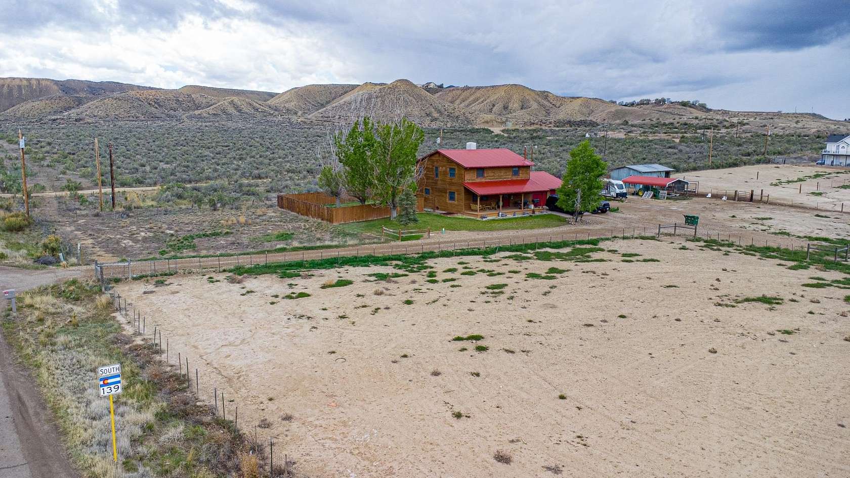 4 Acres of Land with Home for Sale in Rangely, Colorado