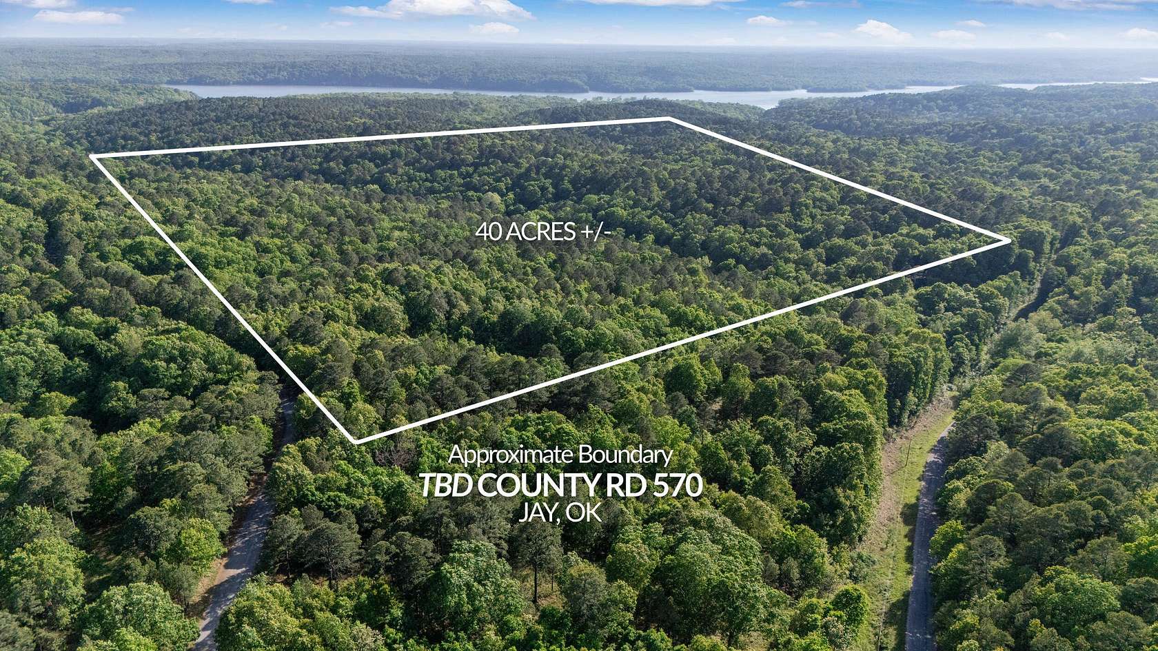 40 Acres of Recreational & Residential Land for Sale in Jay, Oklahoma