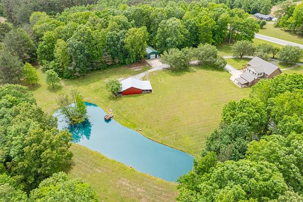 11 Acres of Land with Home for Sale in Santa Fe, Tennessee