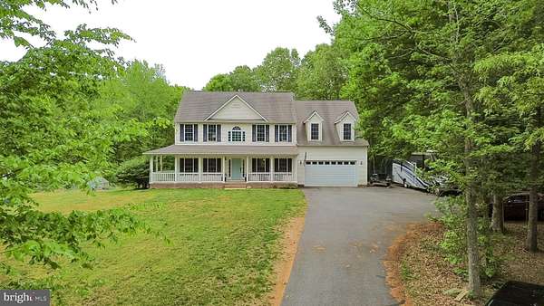 6.17 Acres of Land with Home for Sale in Fredericksburg, Virginia