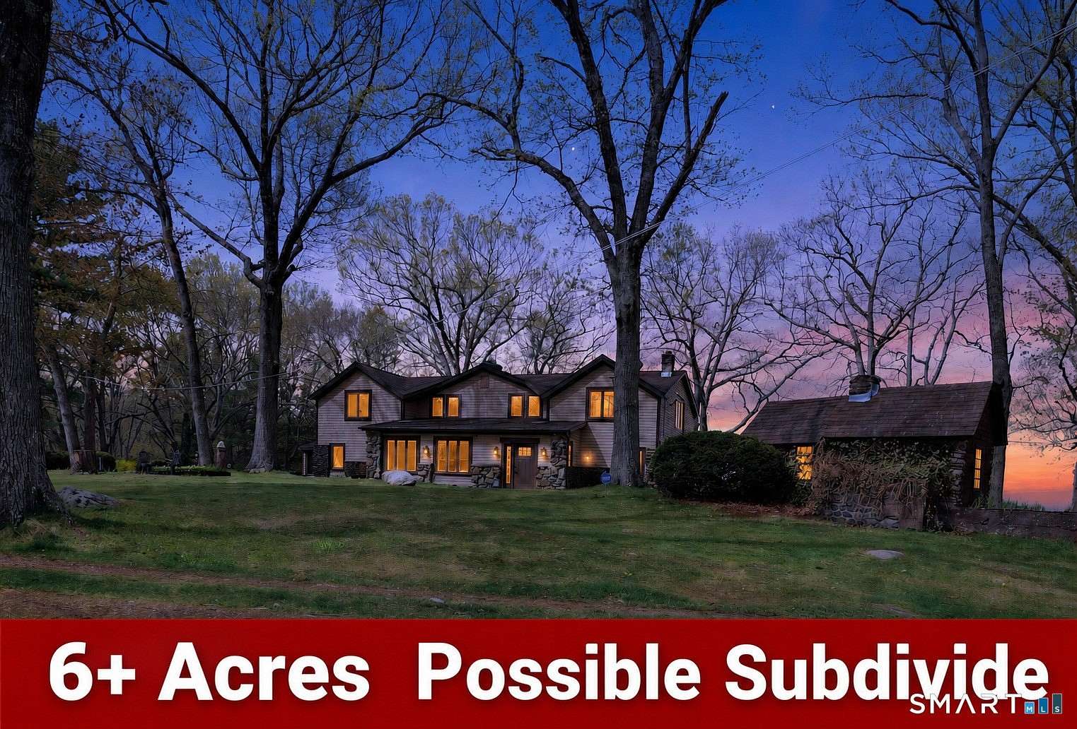 6.16 Acres of Land with Home for Sale in Tolland, Connecticut