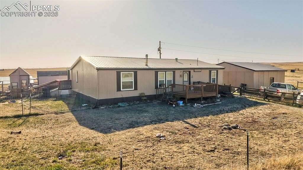 39.8 Acres of Agricultural Land with Home for Sale in Ramah, Colorado