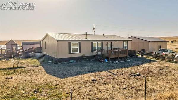 39.8 Acres of Agricultural Land with Home for Sale in Ramah, Colorado
