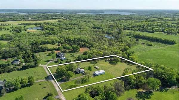 4 Acres of Land with Home for Sale in Lawrence, Kansas