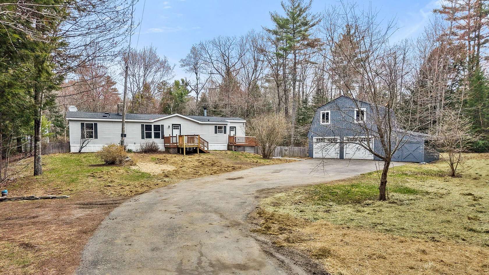 4.43 Acres of Land with Home for Sale in Hampden, Maine