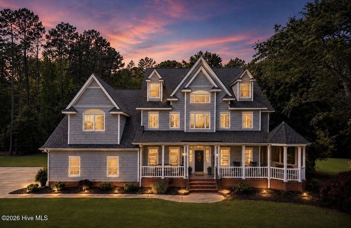 8.83 Acres of Land with Home for Sale in Battleboro, North Carolina