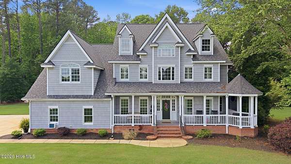 8.83 Acres of Land with Home for Sale in Battleboro, North Carolina