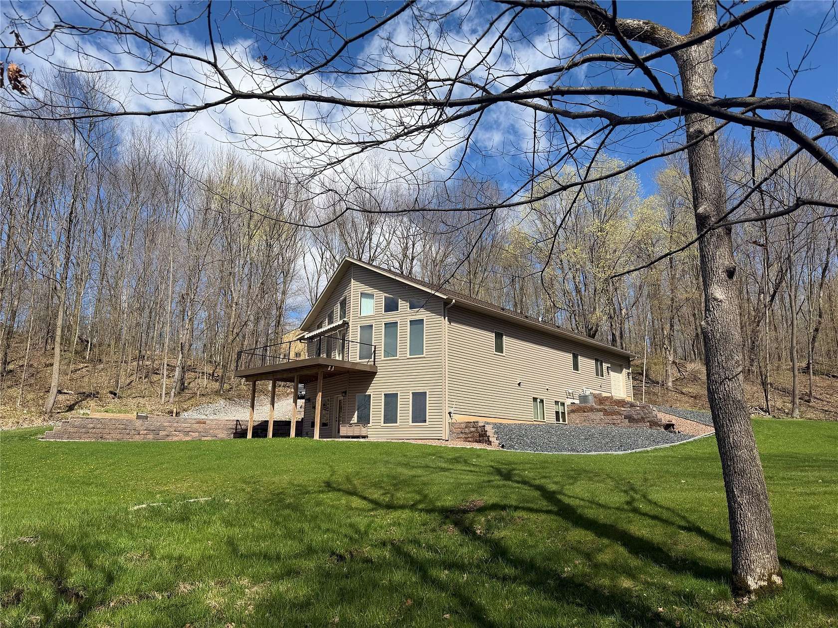 7.27 Acres of Land with Home for Sale in Tony, Wisconsin