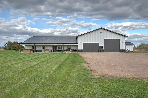 20 Acres of Agricultural Land with Home for Sale in Ogilvie, Minnesota