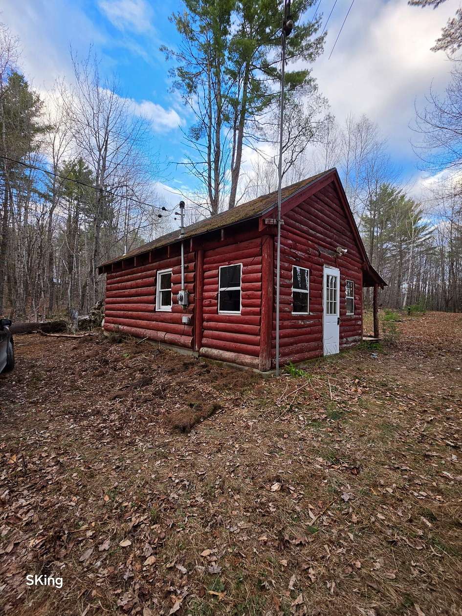 10.2 Acres of Recreational Land with Home for Sale in Starks, Maine
