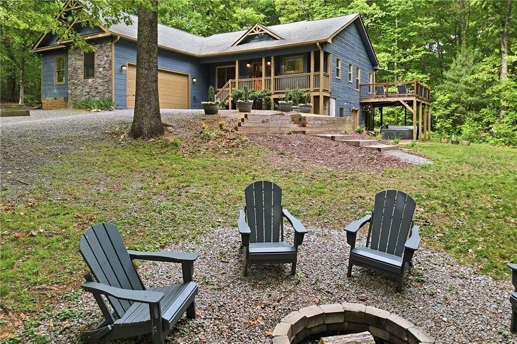 3.53 Acres of Land with Home for Sale in Ellijay, Georgia