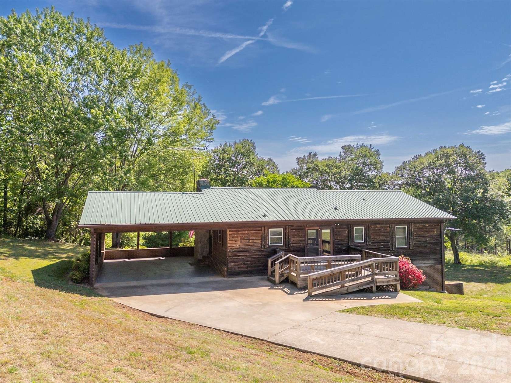 8.33 Acres of Land with Home for Sale in Casar, North Carolina