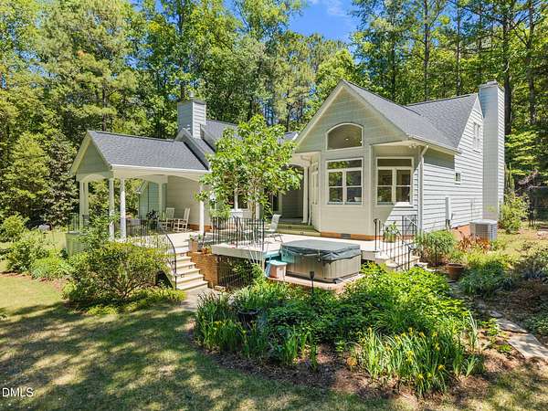 3.54 Acres of Land with Home for Sale in Pittsboro, North Carolina